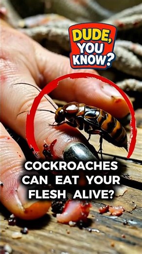 Why Do Cockroaches Bite Humans While They Are Sleeping? 🪳😱