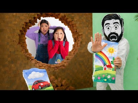 Eva and Emma Save Friends in Colorful Lava Rescue Challenge