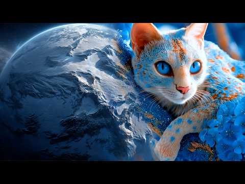 ICE PLANET (4K) — Alien Animals & Frozen Wildlife | Relaxing Ambient Music