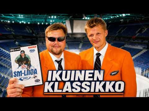 Kun SM-liiga laitettiin KAIKKIEN AIKOJEN pleikkaripeliin... (*nostalgiavaroitus)