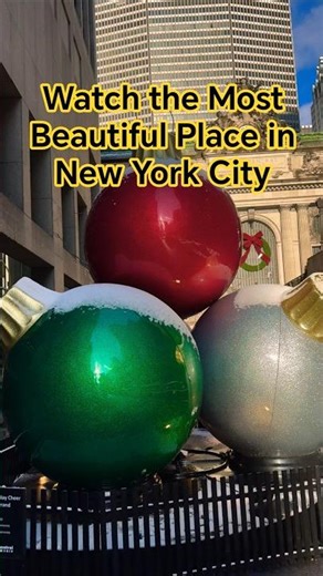 Watch the Most Beautiful Place in New York City Manhattan 🗽 #newyorkcity #usa #travel