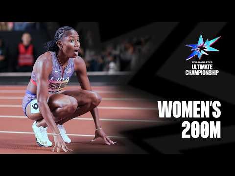Full Women's 200m Semi Finals & Final | World Athletics Ultimate Championship