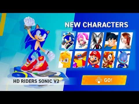 Sonic Racing: CrossWorlds - 10 New Playable Characters