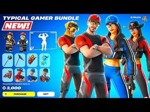 NEW ICON Skin (Typical Gamer Bundle, Emotes, Cup Rewards & Release Date) Fortnite