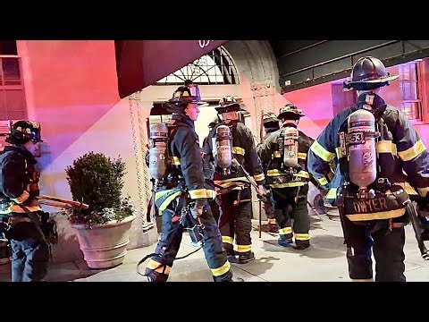 FDNY BOX 1196 ~ FDNY OPERATING FOR QUICKLY KNOCKED DOWN 10-77 HIGHRISE KITCHEN FIRE ON WEST END AVE.