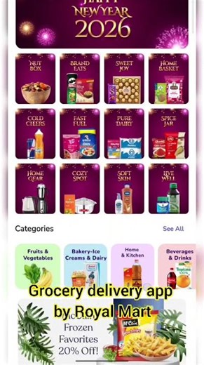 Groceries in Minutes Royal Mart | Ting Ting