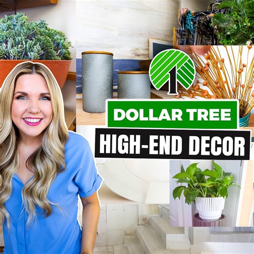 Turning Cheap Dollar Tree Items Into High-End Decor #dollartree | Liz Fenwick DIY