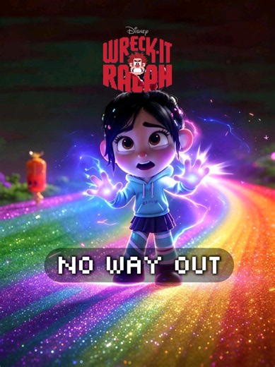 Sin Salida | Wreck-It Ralph (2012) | Movie Clip | Notice: Fan-made creation for showcase purposes only. The Walt Disney Company owns all rights to original characters and trademarks. Not affiliated with or endorsed by The Walt Disney Company. #fypviraltiktok🖤シ゚☆♡ #disneymovies #peliculasdedisney #ralpheldemoledor #vanellopevonschweetz