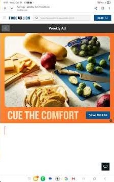 Food Lion weekly ad