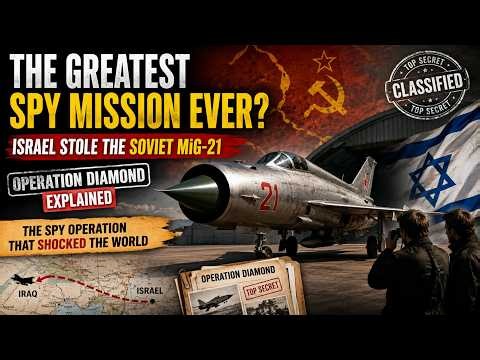 The Greatest Spy Mission Ever? How Israel Secretly Stole the Soviet MiG-21 Fighter Jet | True Story