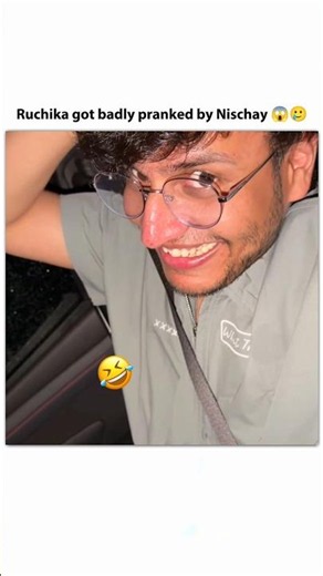 Nischay's horror prank on his Biwi 😭🤣 #ruchikarathore #shortsfeed @triggeredinsaan