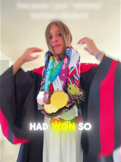 She Earned So Many Graduation Medals They Barely Fit! 🏅🎓