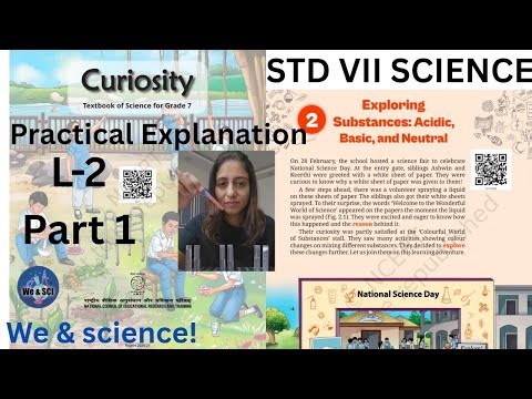 CBSE Std 7 Science L-2 Exploring Substances : Acidic, Basic and Neutral
