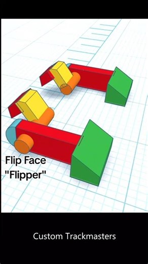 Flip Face Flipper Thomas and Friends Trackmaster