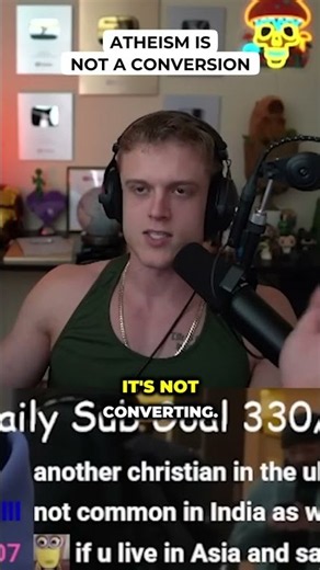 Atheism Is Not A Conversion