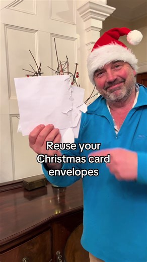 Create Seeded Christmas Gift Tags from Cards