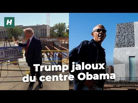 Avant Trump, Obama aussi a fait construire un monument à sa gloire