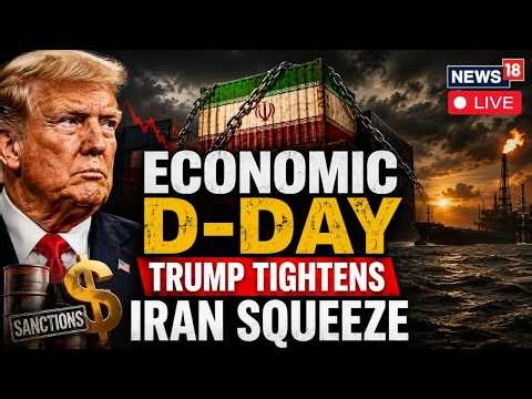 U.S.-Iran War Updates LIVE: TRUMP’S ECONOMIC WAR ON IRAN: “ECONOMIC D-DAY” Sanctions Threaten Tehran