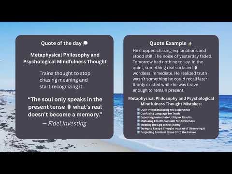 Truth Isn't a Memory: 7 Thought Mistakes to Avoid | The Paradox of Reality | Quote of the Day 💭