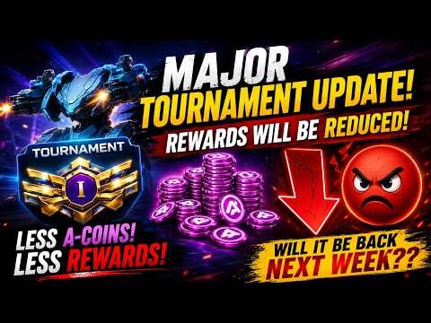 THIS UPDATE WILL DESTROY F2P PLAYERS?! 😱🔥 TOURNAMENT CHANGES EXPLAINED | MECH ARENA
