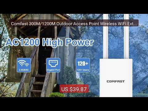 Comfast 300M/1200M Outdoor Access Point Wireless WiFi Exten... — Top Pick 2026 | Unbeatable Price!