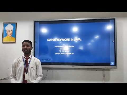 Activity : Super in JAVA | JAVA Programming