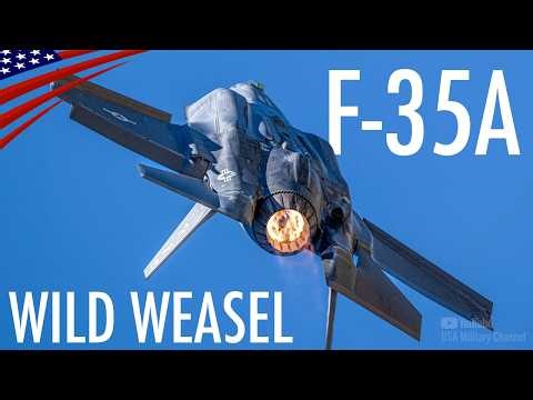 F-35 "Wild Weasels" Are Here: From F-16CM to F-35A, US Forces Japan Enters the Stealth Era
