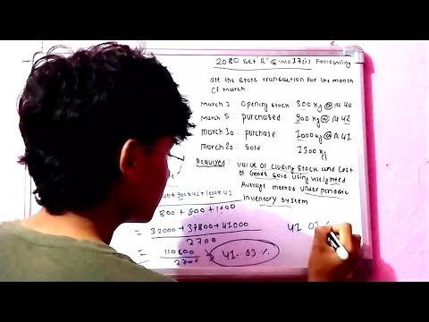 Class 12 Periodic Inventory System Numerical Solve |FIFO, LIFO, Weighted Average Pratik Bahadur Kuor