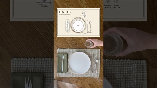 Host the perfect dinner party with these simple table setting steps