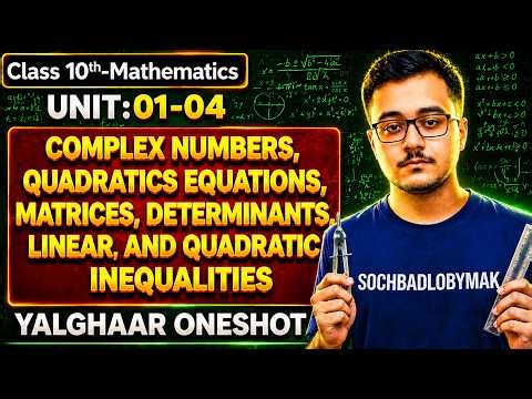 10th Mathematics Unit:01-04 Complete Preparation Live Class | Yalghaar Free OneShot Live Class