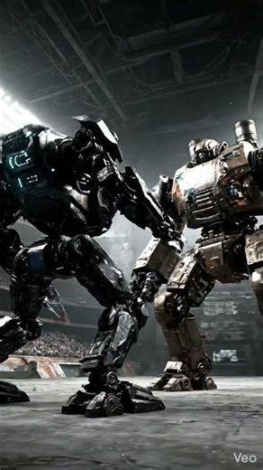 🤖 EPIC Robot Battle on the Battlefield ⚔️🔥 AI Machines Clash! #cyberpunk