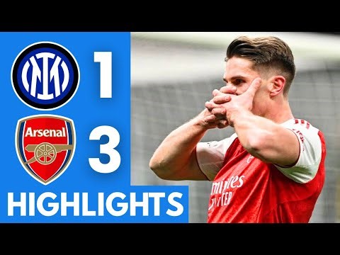 Inter vs Arsenal (1-3) Highlights | UEFA Champions League 2025/26
