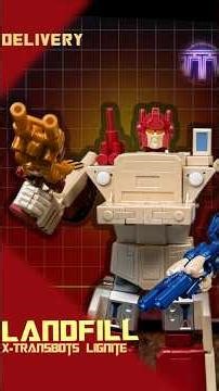 Obscure No More! X-Transbots MX-46L Lignite Delivery | ToyTesterTeo
