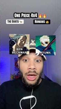 WILD One Piece 4v4 FUSION BATTLE!! 🤯🥀 #anime #onepiece #luffy #shorts