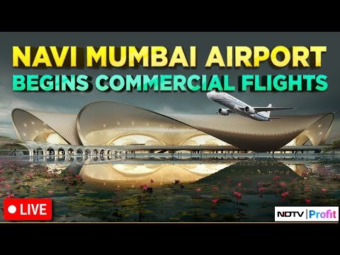 Watch LIVE: Navi Mumbai Airport Begins Commercial Flights On Christmas 2025