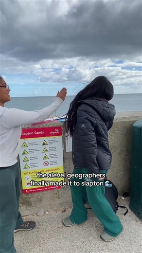 A‑Level Geographers Fieldwork at Slapton Beach — First Time Joke