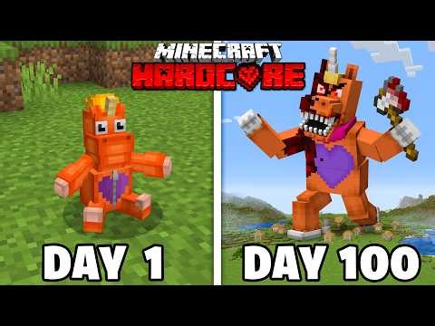 I Survived 100 Days as BUDDY in Minecraft