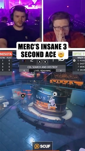 Merc's INSANE 3 Second Ace | The @BarbasolShaveCream Play of the Series