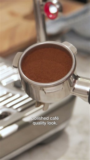 PERFECT tamping is actually super easy... 😮‍💨 #Breville