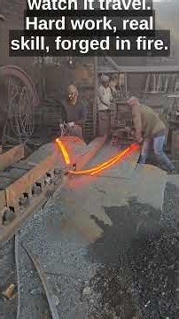Forged in Fire: How Steel is Cut, Heated & Rolled