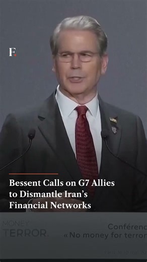 Bessent Calls on G7 Allies to Dismantle Iran’s Financial Networks | Subscribe to Firstpost