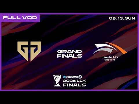 GEN vs HLE | 2026 Wooribank LCK Grand Finals