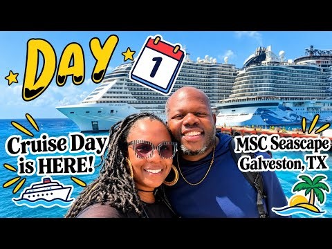 MSC Seascape 7 night Cruise - Day 1 (March 2026) 