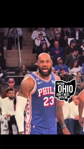 😱Lebron James Talking Crazy To Knicks Fans In 76ers Debut🤬😤😤😤😤🤬Playoff Energy Game 1