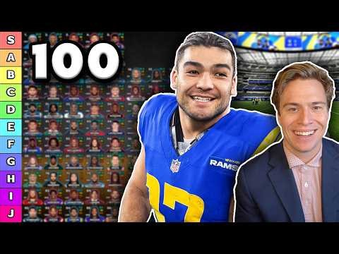 Top 100 Rankings & Tiers - 2026 Fantasy Football