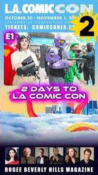 E1 🔥🎬 LA COMIC CON 2026 🤯 ROGEE IS GOING! CELEBRITY ACCESS, COSPLAY & POP CULTURE! 🎮