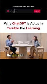 AI is Terrible For Learning