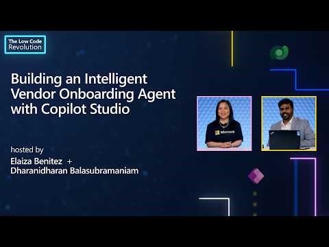 Building an Intelligent Vendor Onboarding Agent with Copilot Studio
