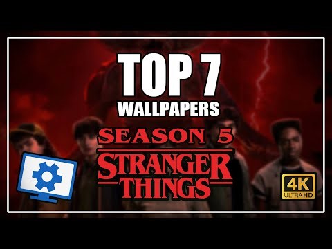 TOP 7 Best STRANGER THINGS 5 Animated Wallpapers | Wallpaper Engine (4K)