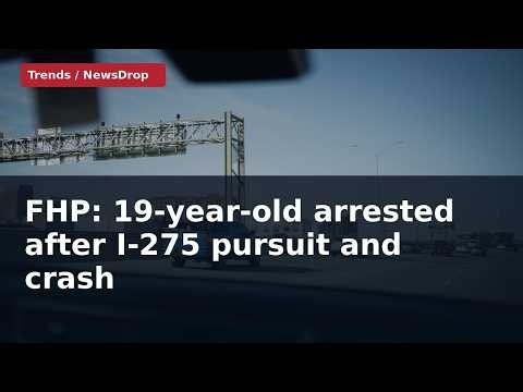 FHP: I-275 pursuit ends after Corvette hits two vehicles